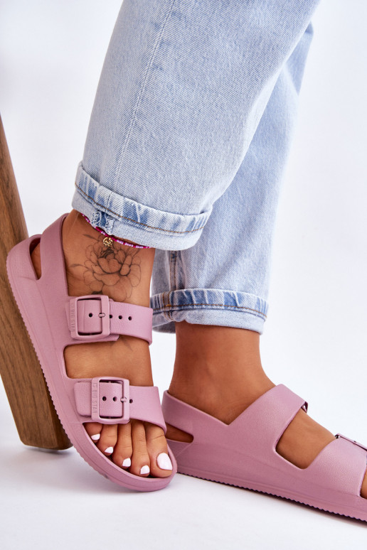 Lichte sandalen Big Star LL274744 Paarse kleur Lichte sandalen Big Star LL274744 Paarse kleur