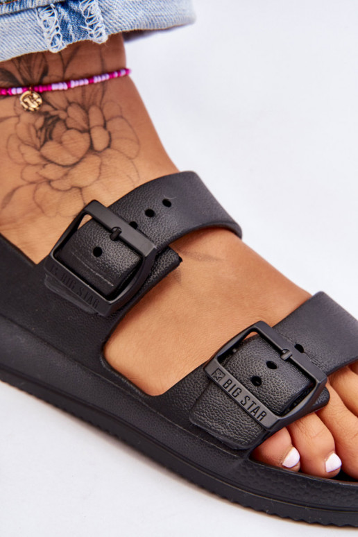 Leichte Sandalen Big Star LL274745 schwarz Leichte Sandalen Big Star LL274745 schwarz