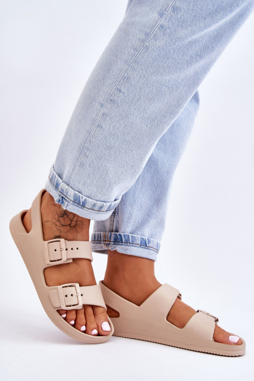 Leichte Sandalen Big Star LL274746 beige Leichte Sandalen Big Star LL274746 beige