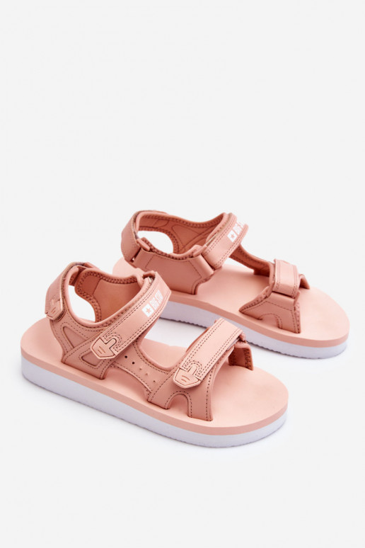 Sandales style sport avec plateforme Big Star LL274788 couleur rose
