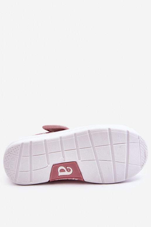 Kinderballerina's met zelfklevende sluitingen in de roze kleur Selah Kinderballerina's met zelfklevende sluitingen in de roze kleur Selah