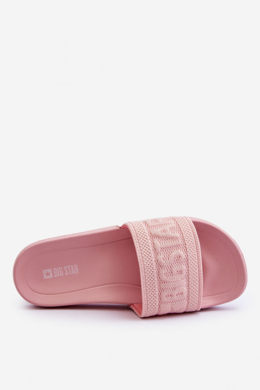 Chaussons mode Big Star LL274A157 Nuance rose clair Chaussons mode Big Star LL274A157 Nuance rose clair