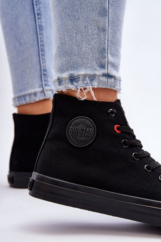 Chaussures de loisirs modèle classique avec semelle Big Star T274033 couleur noire