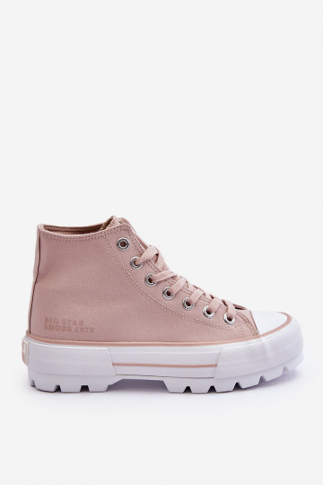 chaussures casual avec plateforme Big Star LL274157 Nude