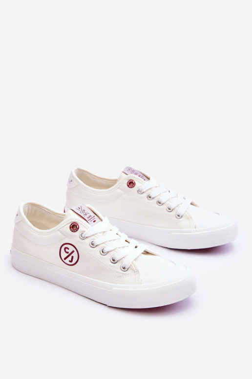 Baskets Cross Jeans LL2R4043 couleur blanc