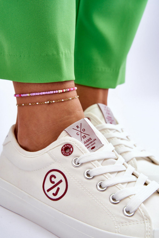 Sneakers Cross Jeans LL2R4043 weiße Farbe