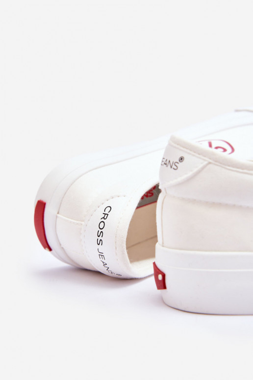 Sneakers Cross Jeans LL2R4043 witte kleur Sneakers Cross Jeans LL2R4043 witte kleur