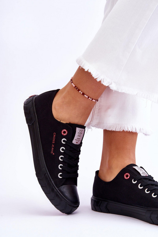 Modèle classique Chaussures femme Cross Jeans LL2R4051 couleur noir