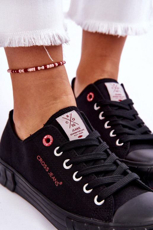 Modèle classique Chaussures femme Cross Jeans LL2R4051 couleur noir