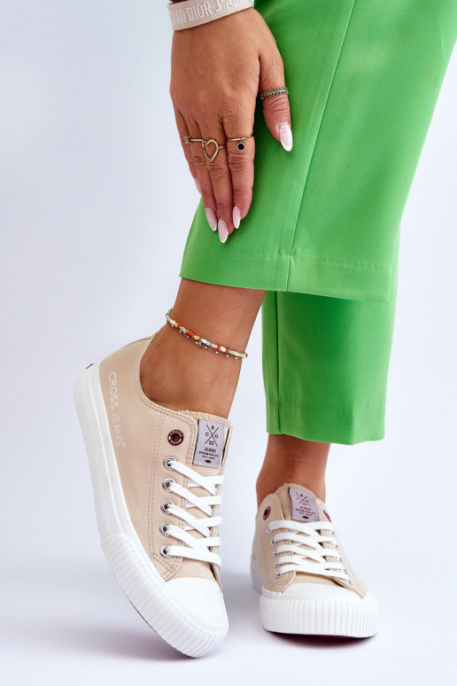 Damenschuhe Cross Jeans LL2R4070 beige