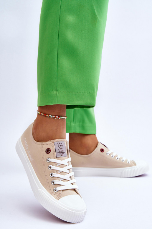Damenschuhe Cross Jeans LL2R4070 beige