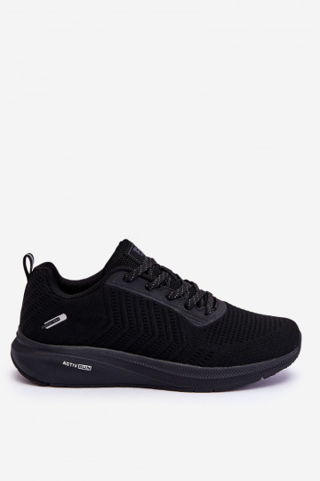 Chaussures de style sport modèle classique de couleur noire Matias