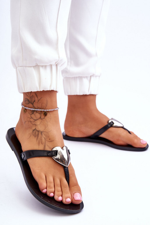 Pantoffels JJ285031 zwart