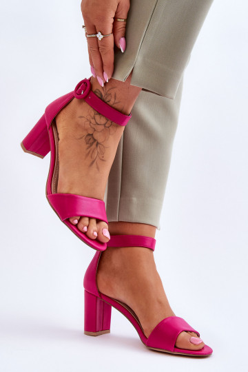 Sandales à talons femme Lexi roses 2