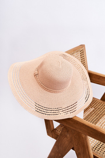 Chapeau rose pour femme 2