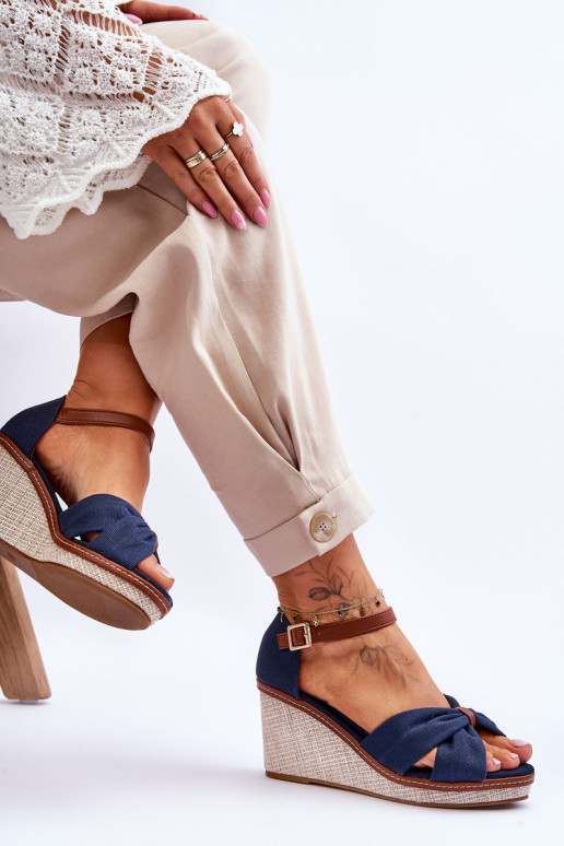 Sandales pour femmes de couleur bleu foncé Daphné Sandales pour femmes de couleur bleu foncé Daphné