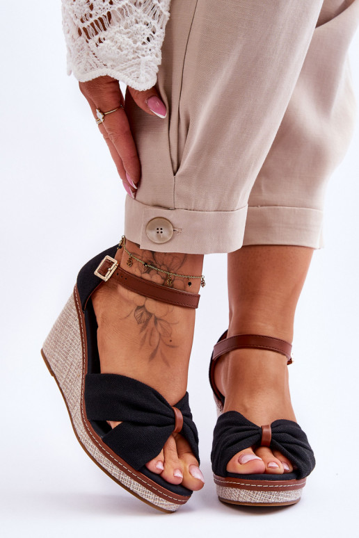 Sandales femme couleur noir Daphné Sandales femme couleur noir Daphné