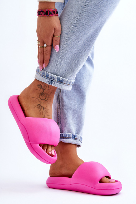 Leichte Hausschuhe mit vergoldeter Sohle in rosa Milton Leichte Hausschuhe mit vergoldeter Sohle in rosa Milton