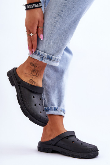 Chaussons légers de couleur noire Rabios 2