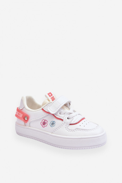 Chaussures de sport pour enfants Big Star JJ374082 couleur blanche