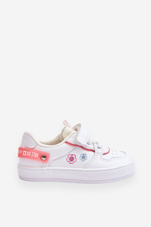 Chaussures de sport pour enfants Big Star JJ374082 couleur blanche