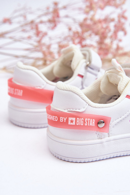 Kindersportschoenen Big Star JJ374082 witte kleur