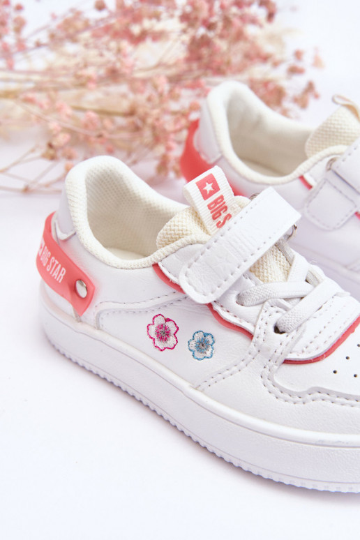 Kindersportschoenen Big Star JJ374082 witte kleur