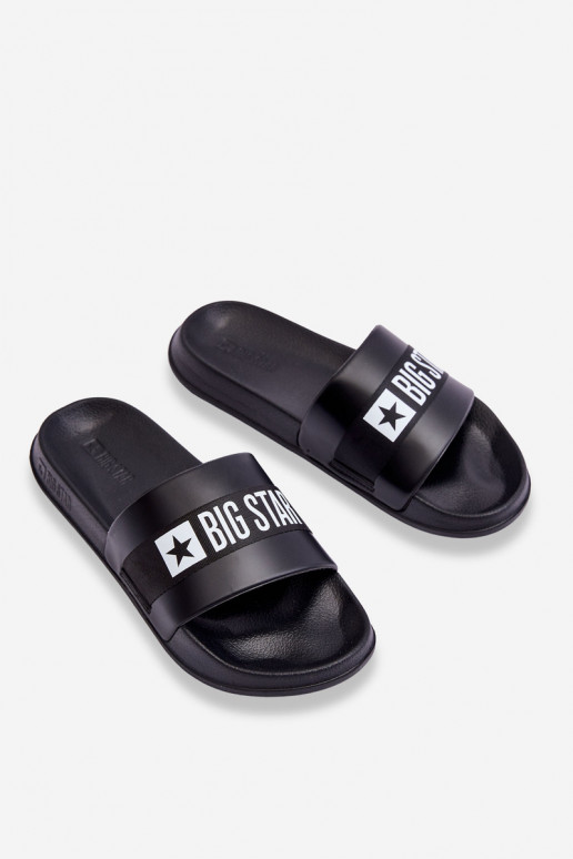 Modèle classique Chaussons Big Star LL174457 couleur noir
