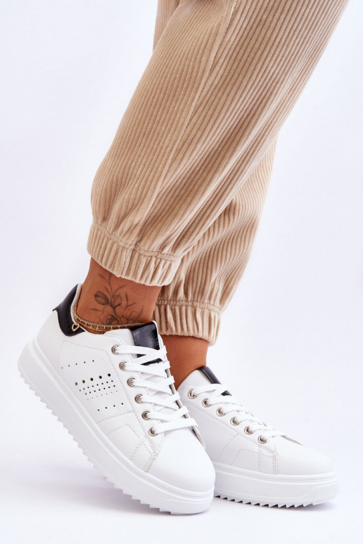 Chaussures style sport Blanc-noir Be First! Chaussures style sport Blanc-noir Be First!