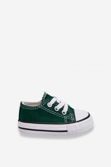 Chaussures de sport classiques pour enfants de couleur verte Filemon 2