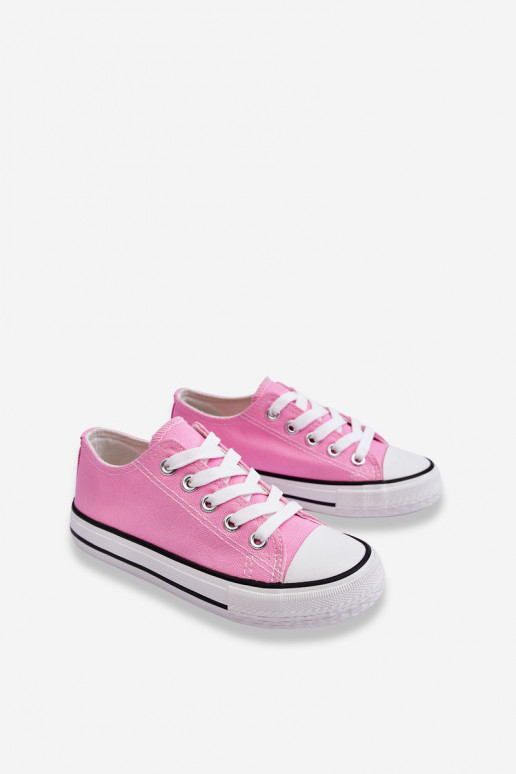 Chaussures de sport classiques pour enfants de couleur rose Filemon