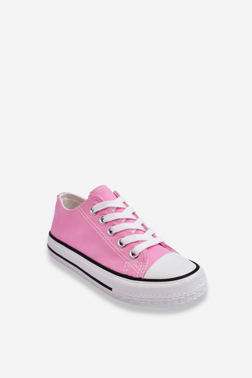 Chaussures de sport classiques pour enfants de couleur rose Filemon