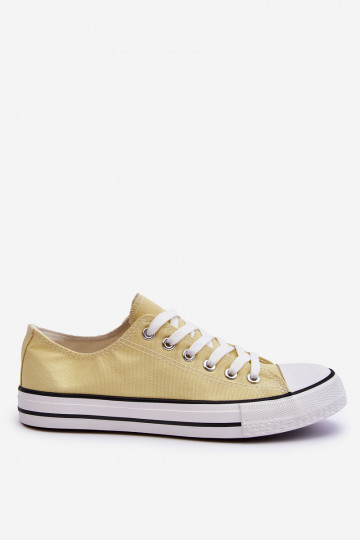 Klassieke sportschoenen voor dames in de gele kleur Vegas 2