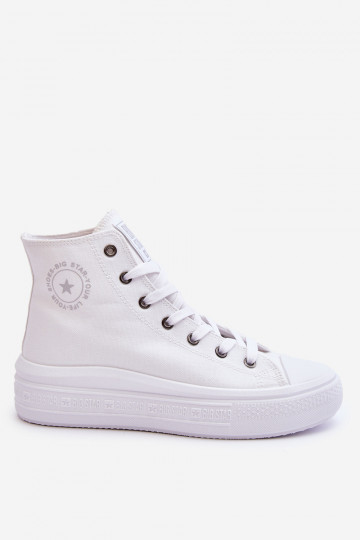 vrijetijdsschoenen met zool Big Star LL274A183 witte kleur 2