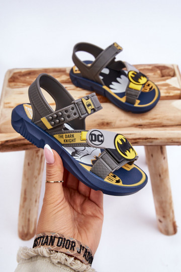 Kindersandalen Batman Grendene Kids JJ385049 graue Farbe