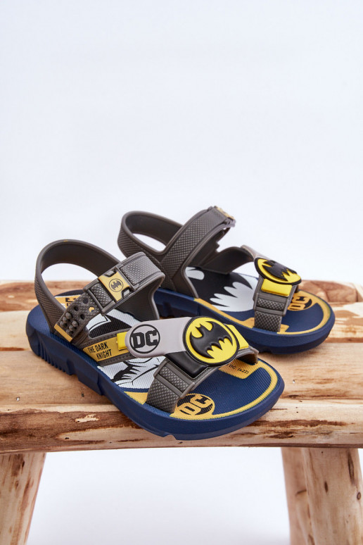 Kindersandalen Batman Grendene Kids JJ385049 graue Farbe Kindersandalen Batman Grendene Kids JJ385049 graue Farbe