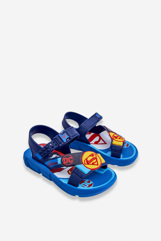 Kindersandalen Superman Grendene Kids JJ385050 blaue Farbe
