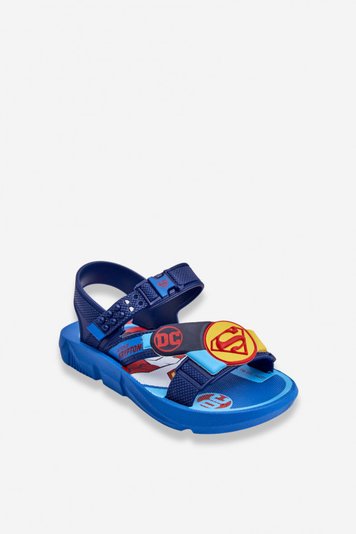 Sandales enfant Superman Grendene Kids JJ385050 couleur bleu Sandales enfant Superman Grendene Kids JJ385050 couleur bleu