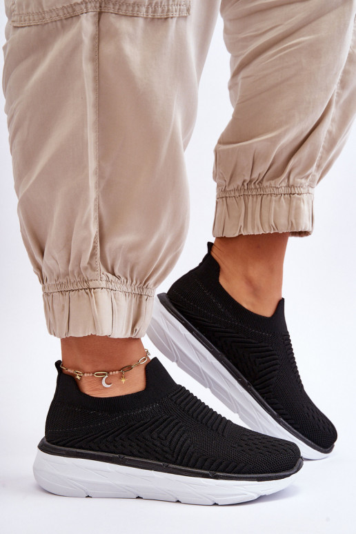 Sportschoenen van het resistente model in de zwarte kleur Ferive