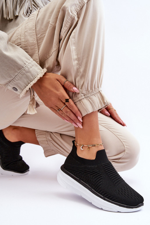 Sportschoenen van het resistente model in de zwarte kleur Ferive