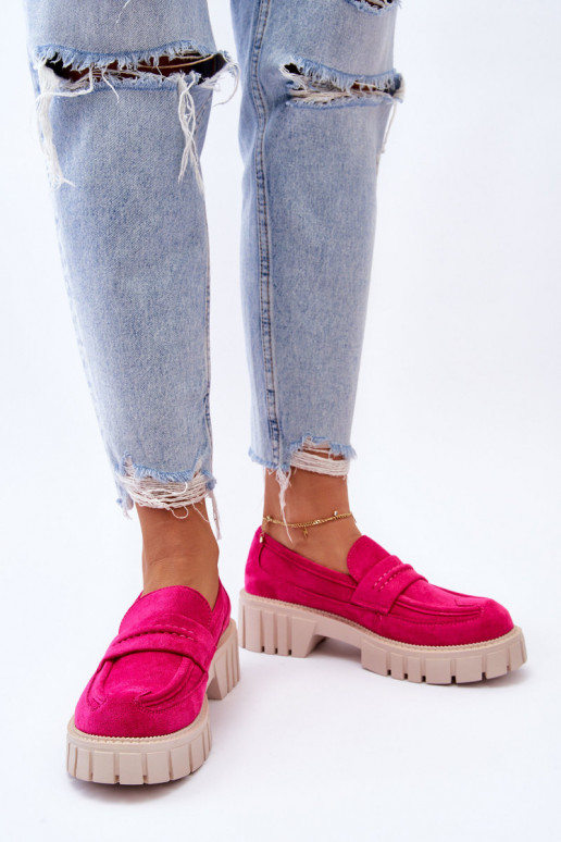 Damen-Stiefeletten aus Wildleder in der Farbe Rosa von Fiorell Damen-Stiefeletten aus Wildleder in der Farbe Rosa von Fiorell