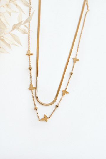 Ketting in goudkleur