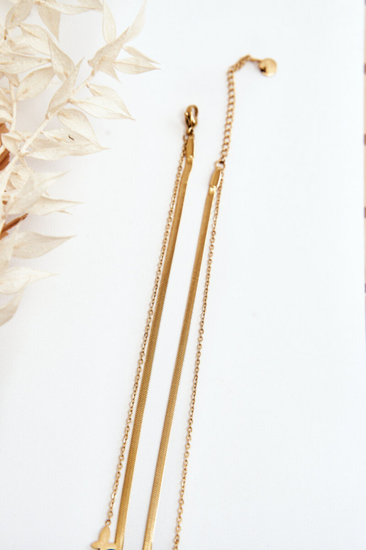 Collier de couleur or