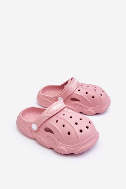 Crocs-Hausschuhe für Kinder in Rosa Cloudy
