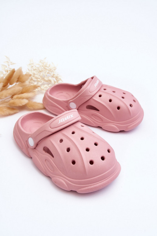Chaussons enfant type Crocs rose Nuageux Chaussons enfant type Crocs rose Nuageux