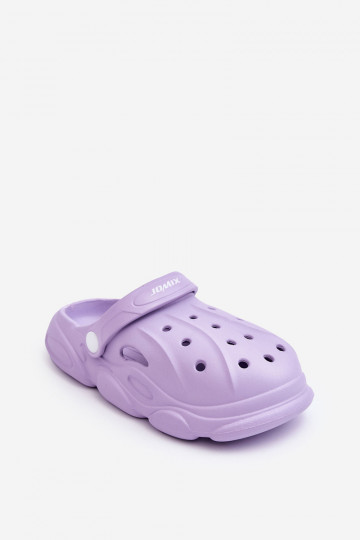 Chaussons Crocs Enfant Violet Nuageux