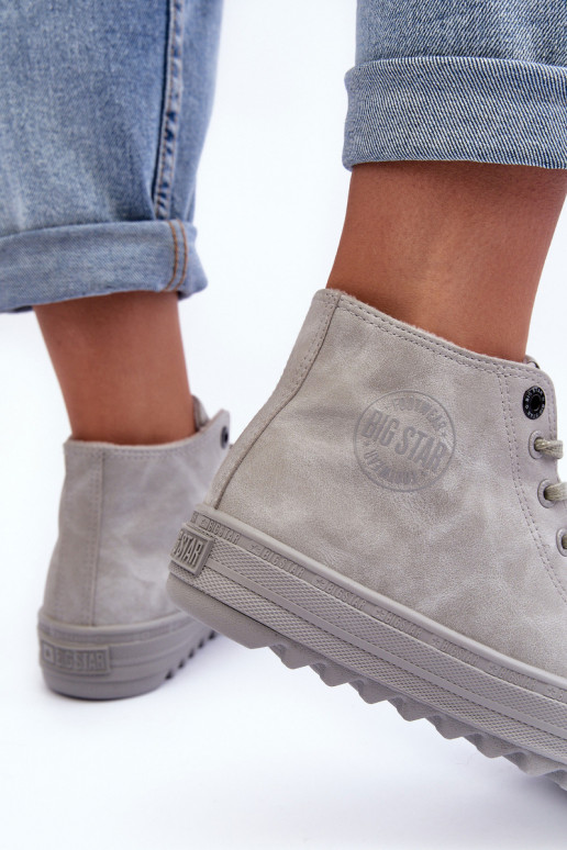 Chaussures de loisirs Big Star Grand réchauffer couleur grise GG274070 Chaussures de loisirs Big Star Grand réchauffer couleur grise GG274070