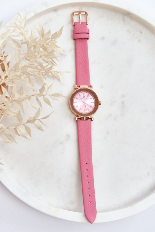 Montre femme en cuir Giorgio&Dario rose Montre femme en cuir Giorgio&Dario rose