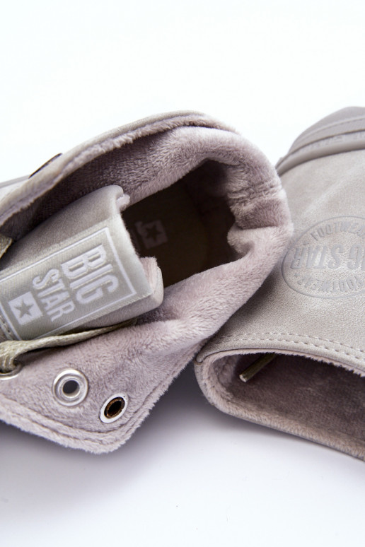 Chaussures de loisirs Big Star Grand réchauffer couleur grise GG274070 Chaussures de loisirs Big Star Grand réchauffer couleur grise GG274070