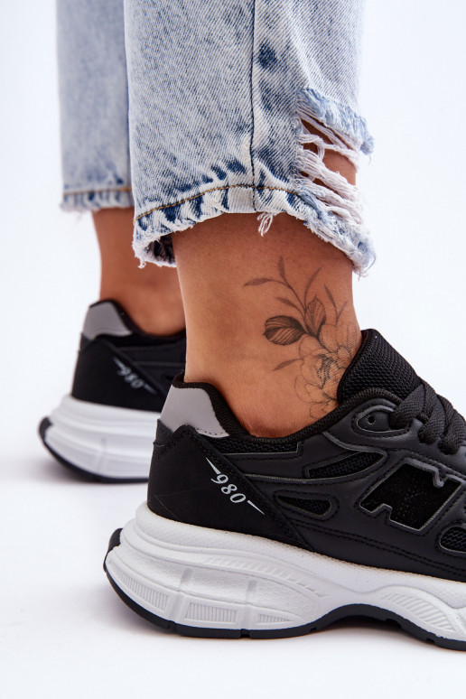 sneakers met mesh in de zwarte kleur Venice sneakers met mesh in de zwarte kleur Venice